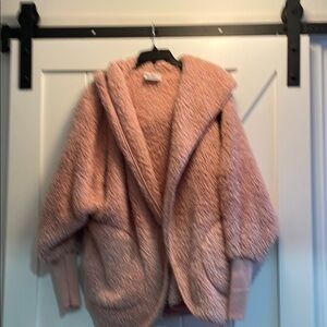 Cozy Pink Sherpa Jacket